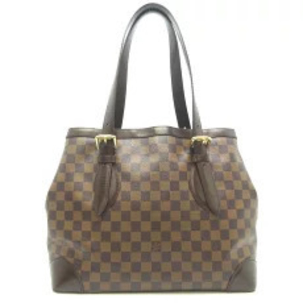Louis Vuitton Ebene Bag Damier Hampstead Brown Tote